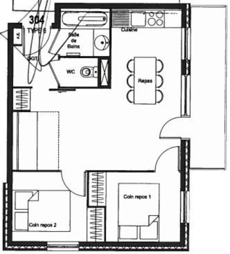 & Confort Orelle-3 Vallees Appartement *